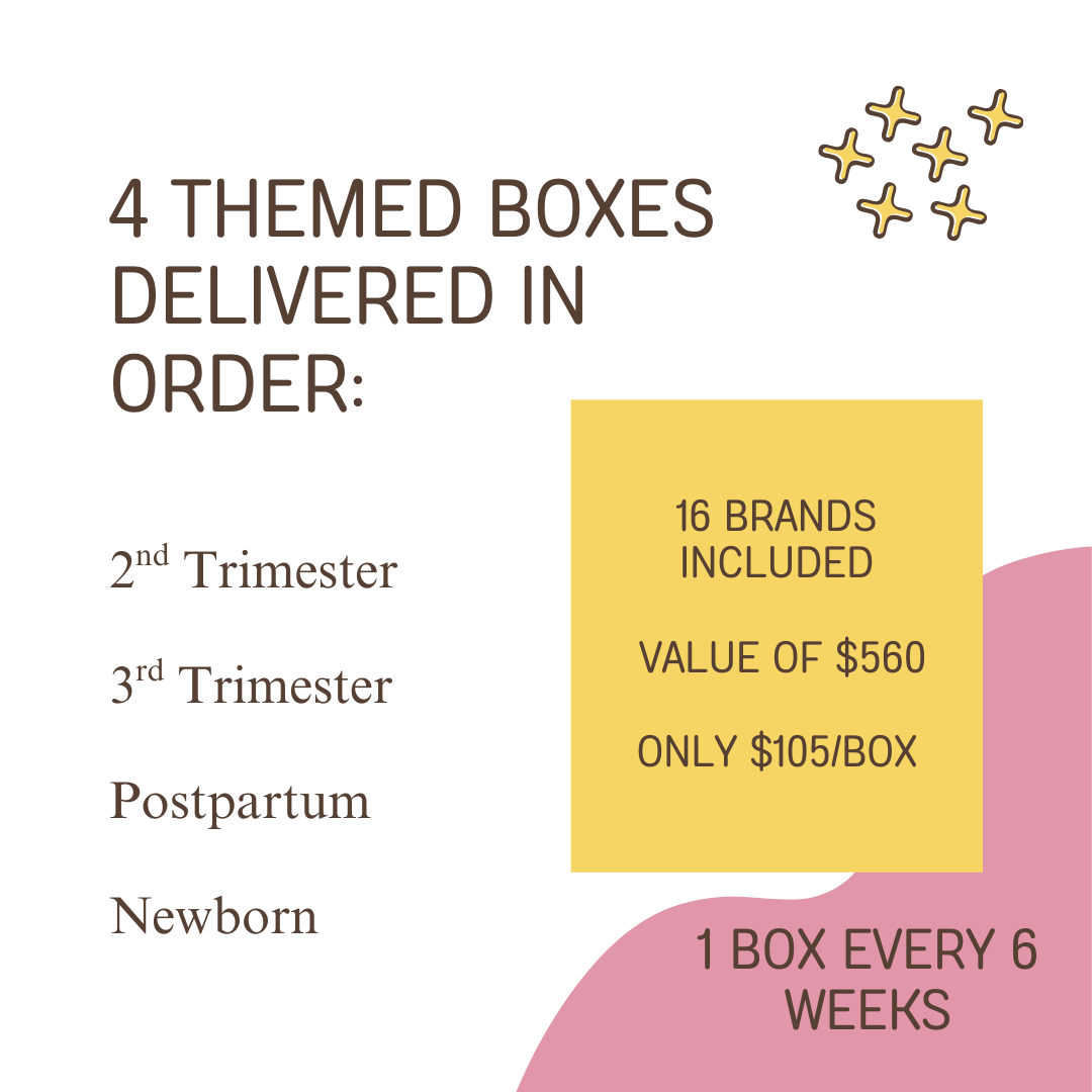4 Box Pregnancy Subscription - Bump to Baby