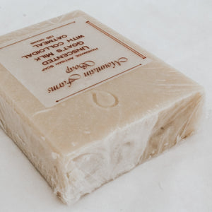 Unscented Goats Milk with Collloidal Oatmeal Artisan Soap