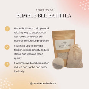 Bumble Bee Bath Tea