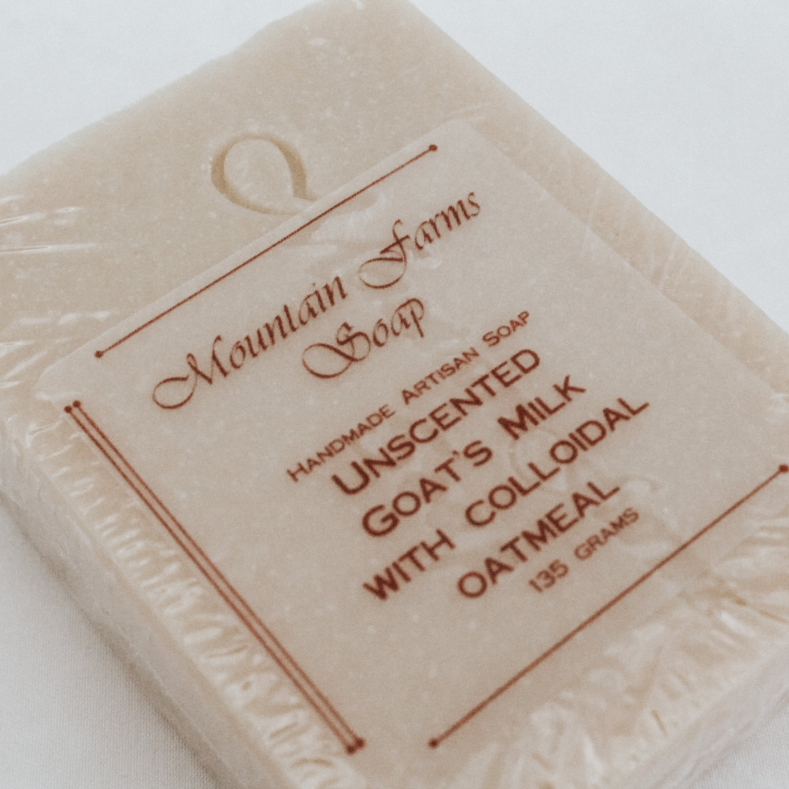 Unscented Goats Milk with Collloidal Oatmeal Artisan Soap